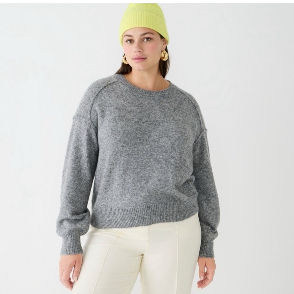 J Crew Gray Women's sweater size M